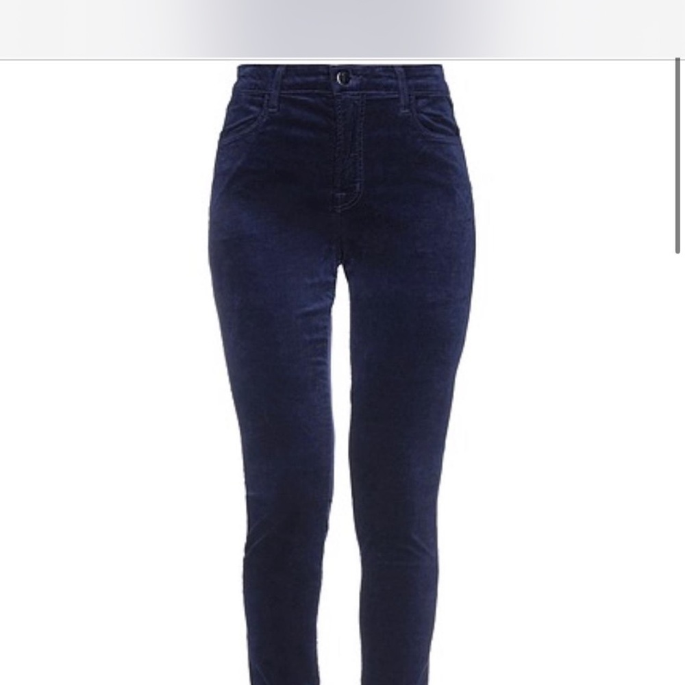 Vintage J Brand Women's corduroy Skinny Pants - mignight Navy